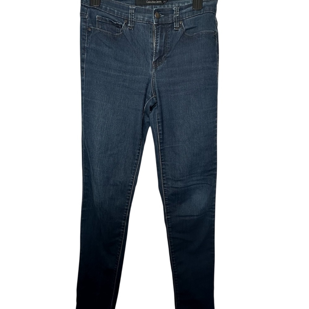 Calvin Klein Women's Deep Blue Skinny Jeans